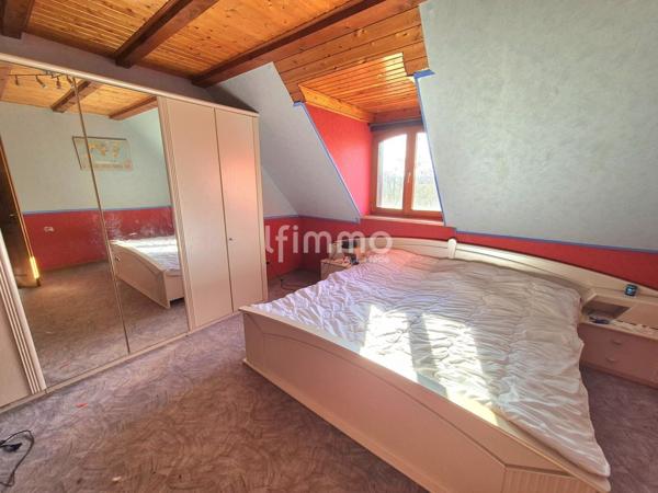 Ensemble de deux maisons à Niederlauterbach.