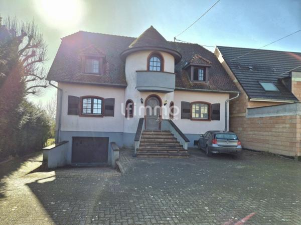 Ensemble de deux maisons à Niederlauterbach.