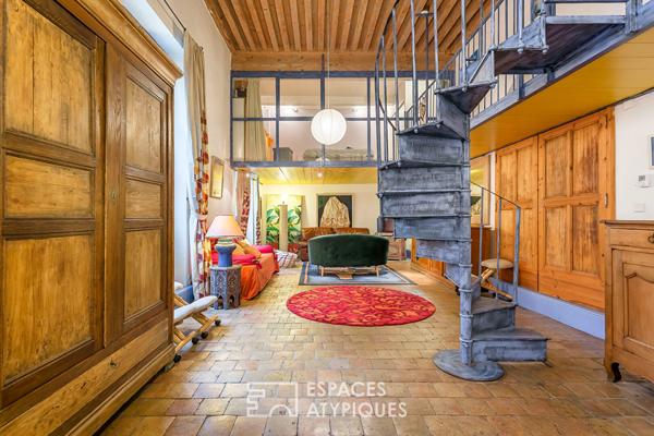 Appartement au caractère affirmé dans un ancien couvent