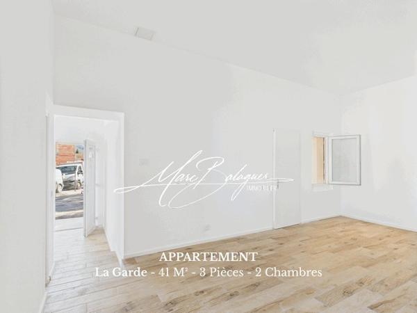 La Garde (83130) LA GARDE – T3 NEUF AVEC GRAND JARDIN PRIVATIF !