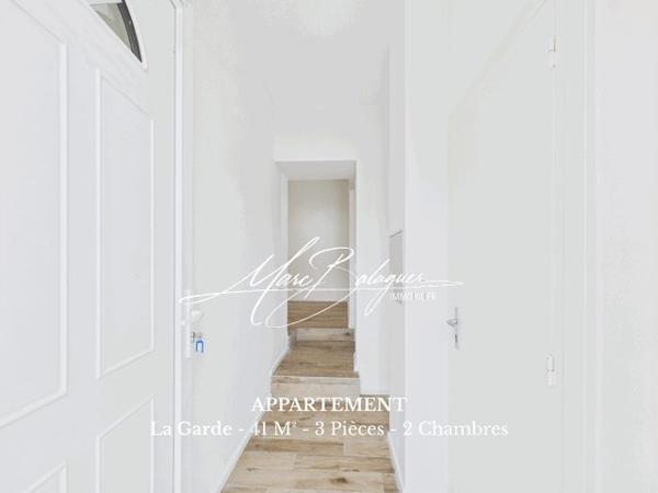 La Garde (83130) LA GARDE – T3 NEUF AVEC GRAND JARDIN PRIVATIF !