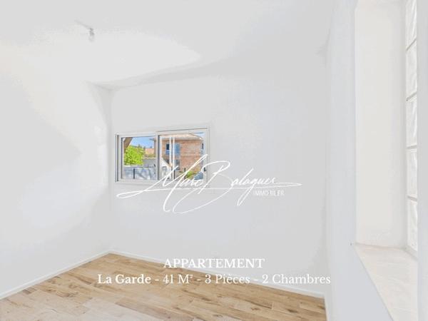 La Garde (83130) LA GARDE – T3 NEUF AVEC GRAND JARDIN PRIVATIF !
