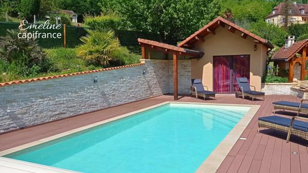 Ensemble immobilier de 3 logements indépendants avec piscine, dépendance et fort potentiel locatif