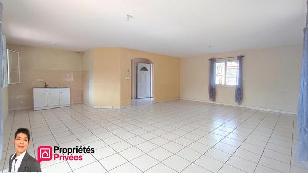 THIZY-LES-BOURG (69240) Maison individuelle récente, de plain-pied , 3 chambres,  Sous-sol complet, terrain 1100m²