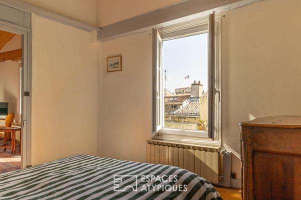 Appartement-terrasse avec vue sur les Tours de La Rochelle