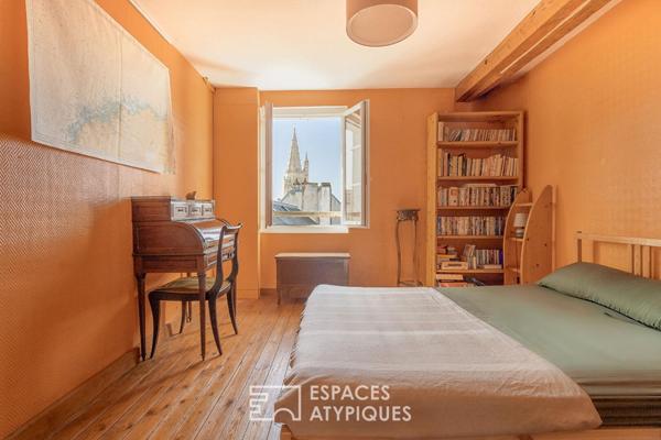 Appartement-terrasse avec vue sur les Tours de La Rochelle
