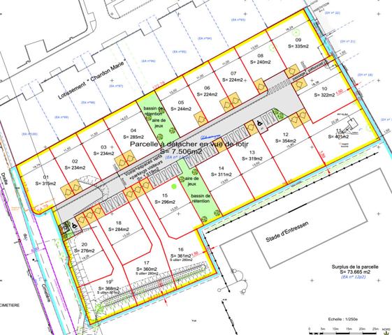 TERRAIN A BATIR ENTRESSEN - LOT 17 - LOTISSEMENT "LE CHARDON-MARIE 2"
