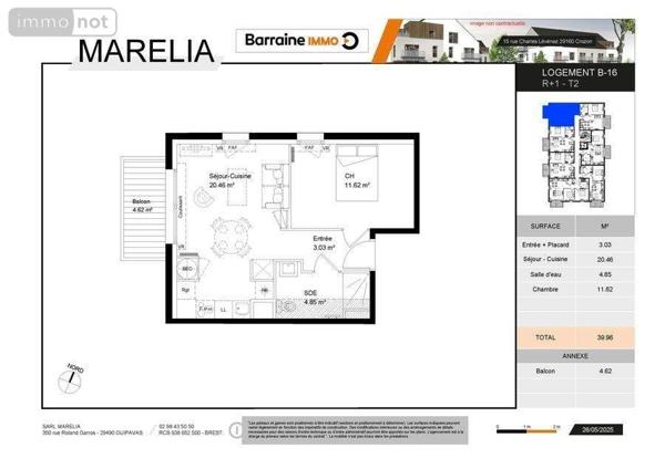 Appartement neuf à vendre à Crozon dans le Finistère (29160), ref : 3214-20
