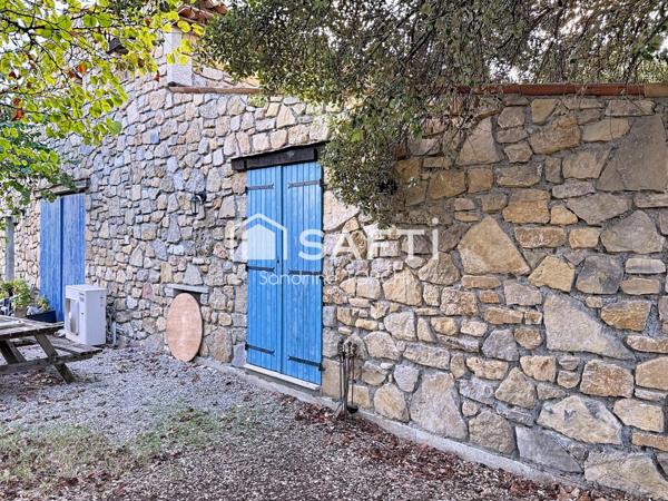 Maison en pierres avec T2 et garage à Draguignan (83300)