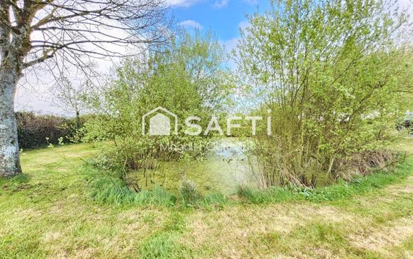 Superbe longère 3 chambres, 9000m² de terrain, à l’abri des regards sans voisins