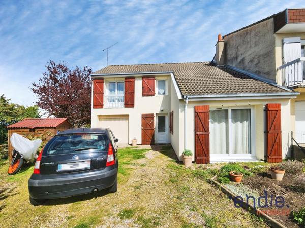 Maison lumineuse 3 chambres – 93 m² – Garage – Terrain