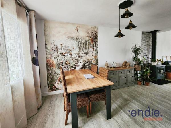 Maison lumineuse 3 chambres – 93 m² – Garage – Terrain