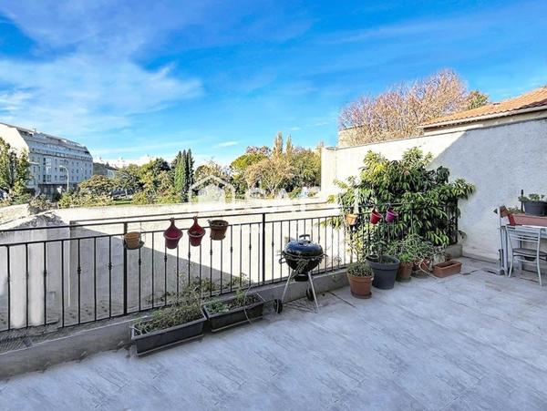 Duplex avec terrasse dégagée de 25 m2