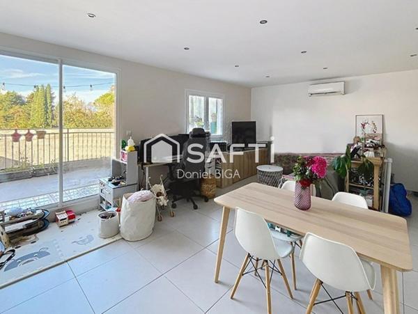 Duplex avec terrasse dégagée de 25 m2