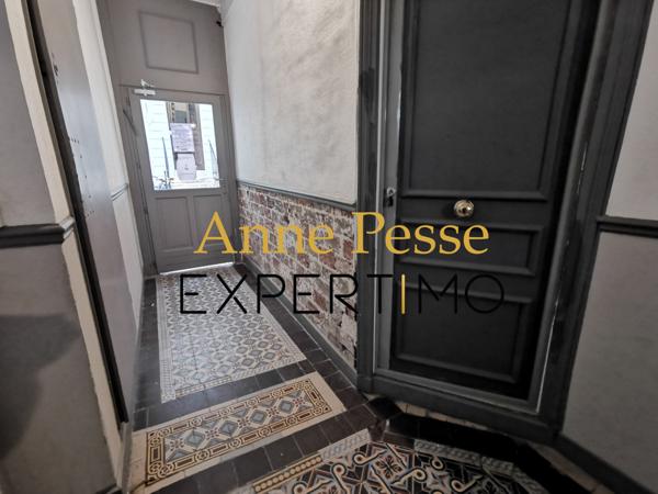 Paris (75018) 2P REZ DE CHAUSSEE SURELEVE meublé 18ieme sans travaux