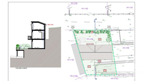 Terrain à vendre  150 m2 NICE - 06