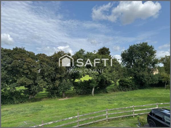 Bien EXCEPTIONNEL : longère normande de caractère, au Nord de Lisieux.