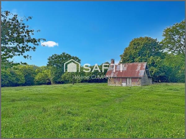 Bien EXCEPTIONNEL : longère normande de caractère, au Nord de Lisieux.