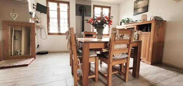 Maison T5 -120M² Ornaisons  avec cour et Grand garage