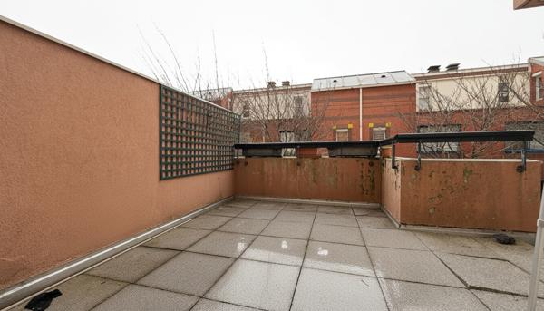 Plein Centre ville, grand F5 en duplex avec Terrasse Vendu Loué 1746,62€