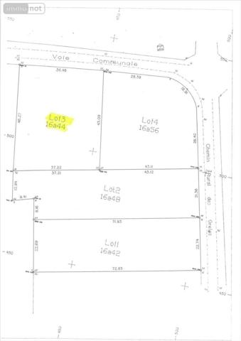 Terrain à Batir à vendre à Allaire dans le Morbihan (56350), ref : 143/325T3