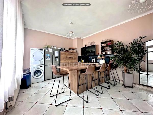 GAUCHY – MAISON FAMILIALE D’ENVIRON 134 M² – 3 CHAMBRES + BUREAU – JARDIN ET TERRASSE