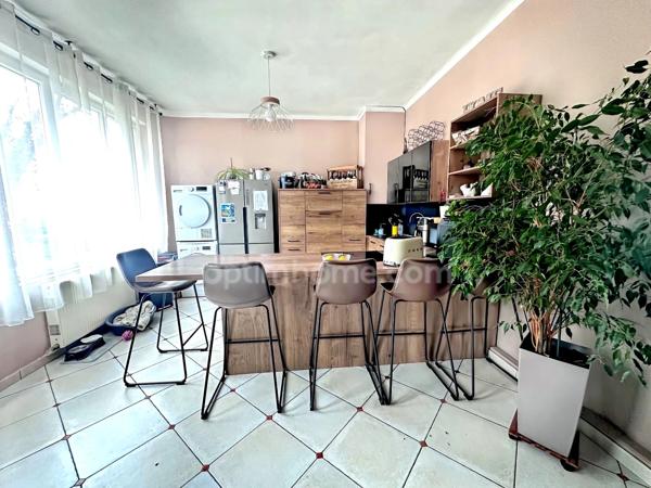 GAUCHY – MAISON FAMILIALE D’ENVIRON 134 M² – 3 CHAMBRES + BUREAU – JARDIN ET TERRASSE