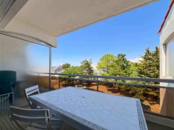 T2 mezzanine avec vue sur parc arboré