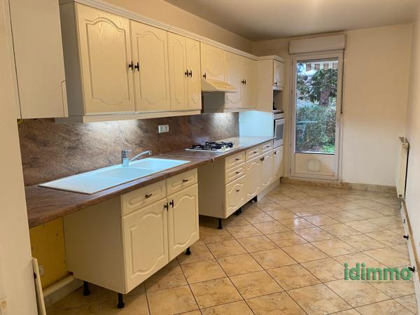 RDJ de Type T3 de 78m2 avec Terrasse, jardin et Garage en sous-sol Caluire-et-Cuire (69300)