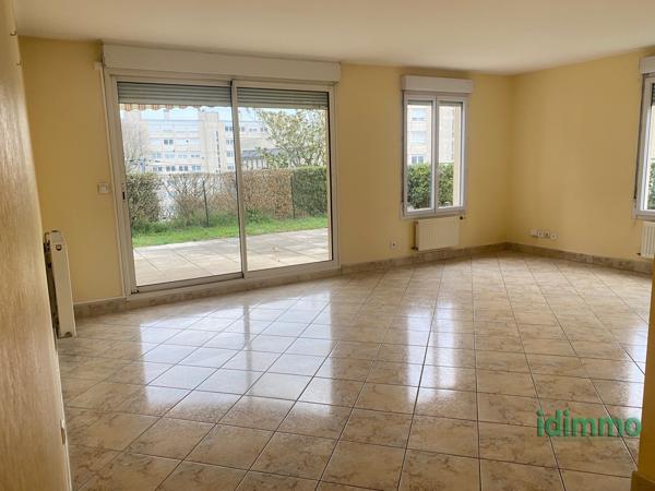 RDJ de Type T3 de 78m2 avec Terrasse, jardin et Garage en sous-sol Caluire-et-Cuire (69300)