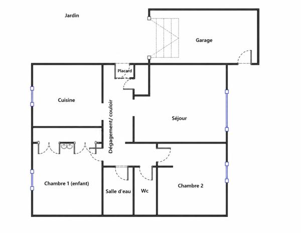 Maison à vendre 4 pièces 66,48 m² Cestas