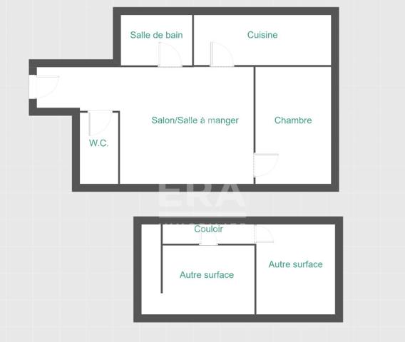 Appartement Levallois Perret 2 pièce(s) 35.3 m2