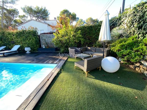 Mougins charmante maison 5 pièces avec piscine et beaux espaces extérieurs