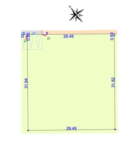 Terrain constructible et viabilisé de 955 m² à vendre proche de MONTAUBAN