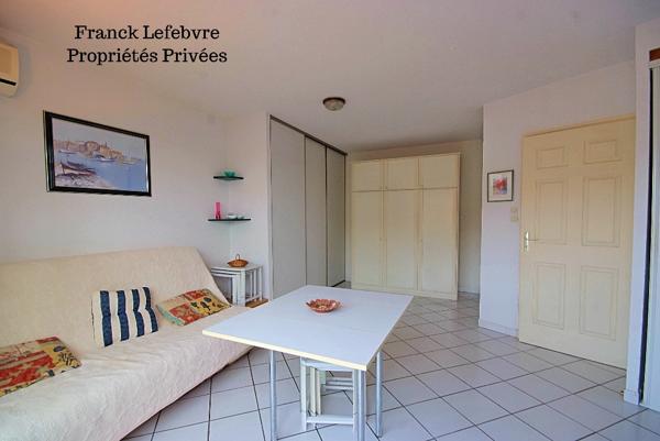 Saint Cyprien port studio avec vue mer avec garage + parking