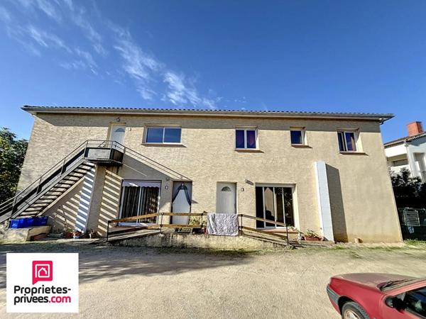 Centre ville  - Appartement  RDC 65 m2 avec JARDIN et PARKING PRIVÉ