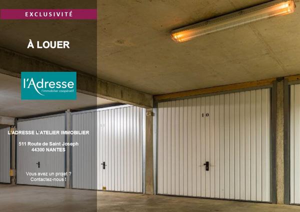 Location BOX - Nantes Beaujoire