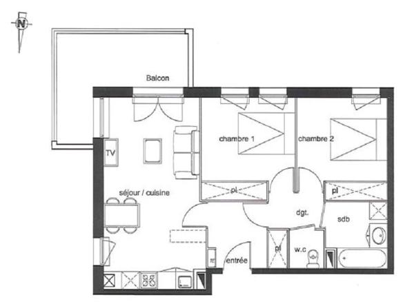 Vente Appartement à ST ANDRE DE CUBZAC