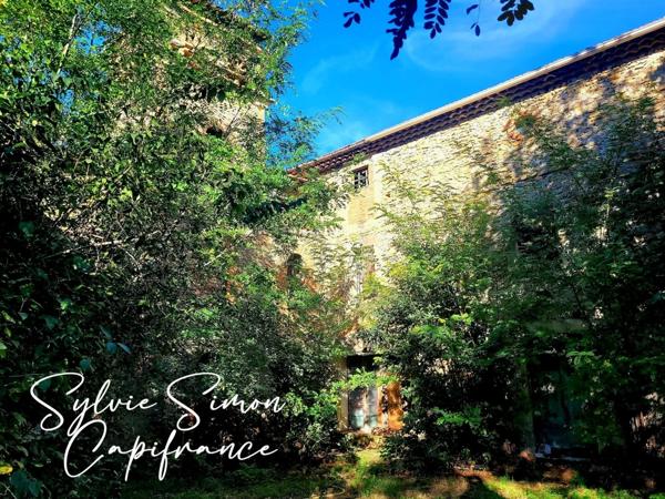 Propriete à vendre 5 pièces et 990 m² d'annexes SAINT CHRISTOL LES ALES (30)