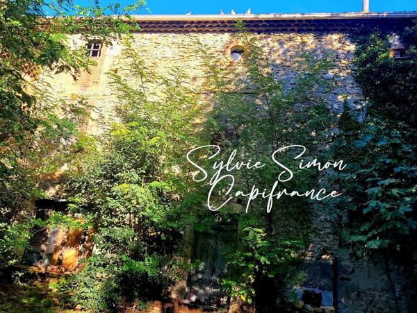 Propriete à vendre 5 pièces et 990 m² d'annexes SAINT CHRISTOL LES ALES (30)