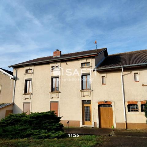 Maison de 180m2 située sur un terrain de 7185m2