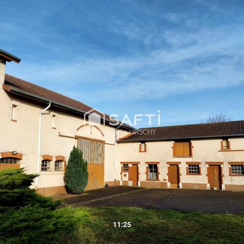 Maison de 180m2 située sur un terrain de 7185m2