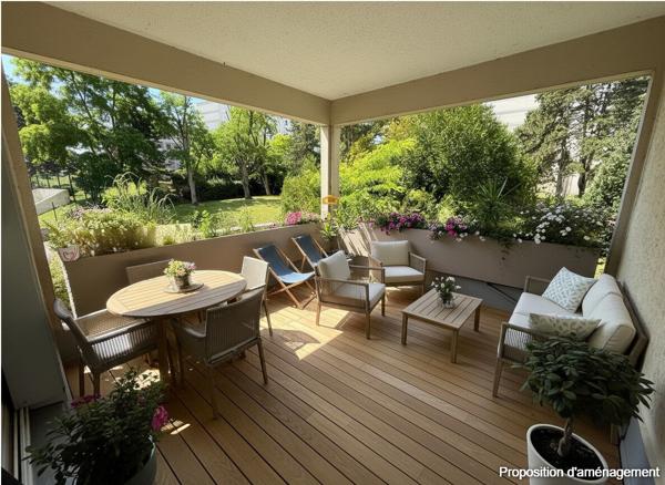 Chatou 2 Pièces 55 m² avec terrasse de 14 m²