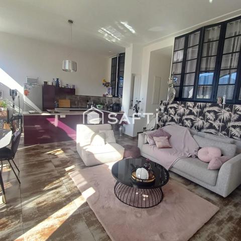 Appartement T3 atypique avec jardin, terrasse et garage – Coup de cœur assuré