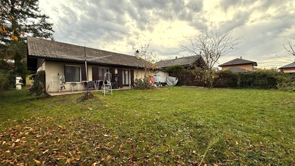 Villa 104m² Lugrin 5 pièces, 3 chambres, 1 bureau sur parcelle de 902m²