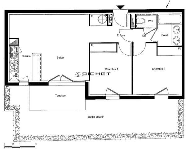 Appartement 3 pièces 53 m² VILLENEUVE SUR LOT - 47300