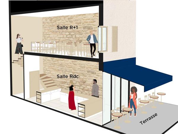 75011 PARIS - RESTAURANT , EMPLACEMENT PREMIUM -  OBERKAMPF