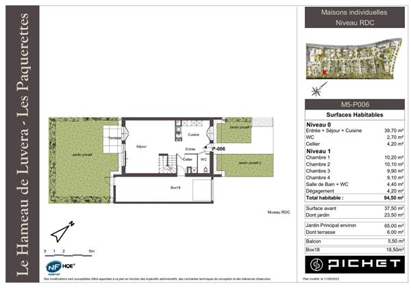 Achat maison Louvres - 5 pièce(s) - 95 m² - 395 000 €