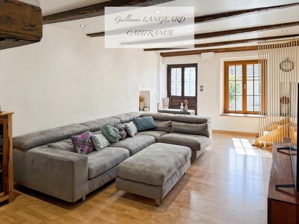 Au coeur de Thoirette (39240) - Maison de caractère en pierres – 4 chambres – Terrasses aménagées