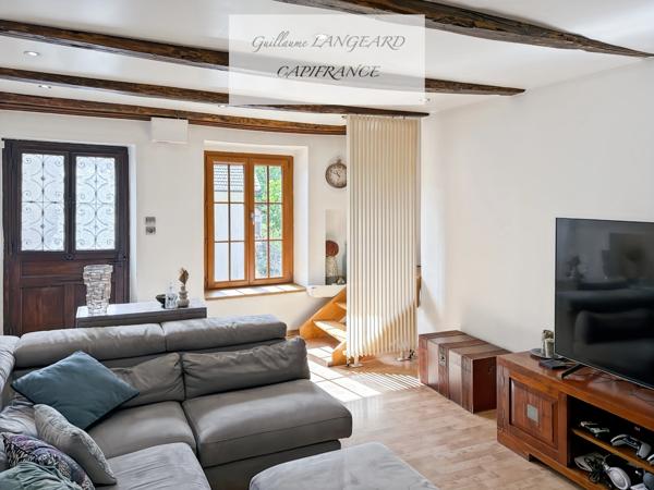 Au coeur de Thoirette (39240) - Maison de caractère en pierres – 4 chambres – Terrasses aménagées